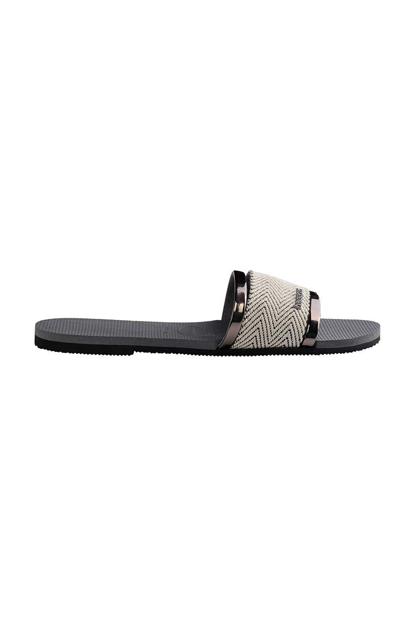 Havaianas papuci YOU TRANCOSO PREMIUM femei culoarea gri 4146063.5178 - Pled.ro