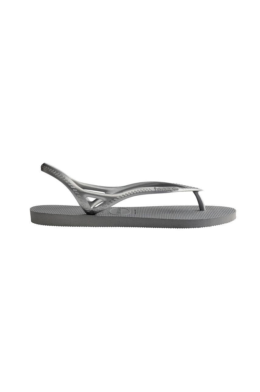 Havaianas Sandale femei culoarea gri - Pled.ro