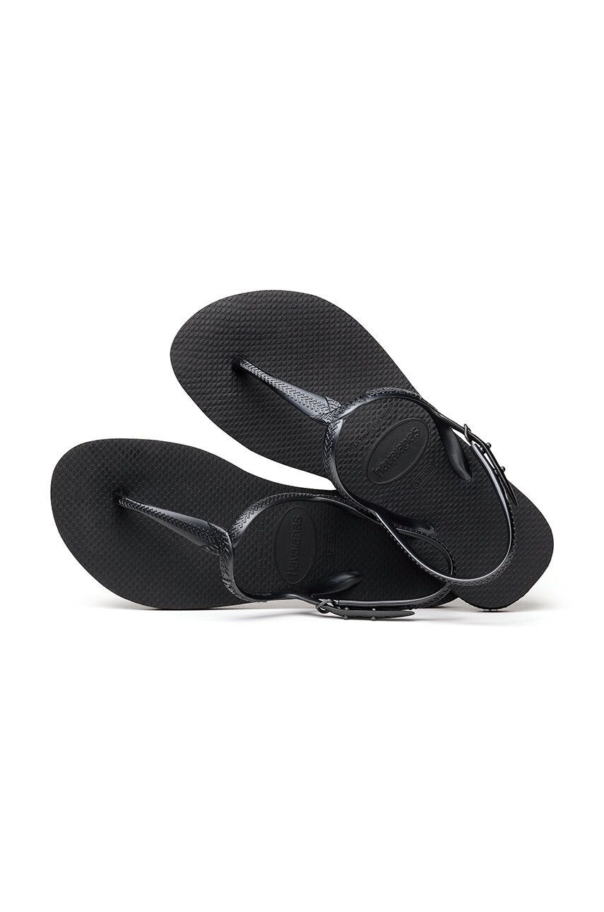 Havaianas Sandale femei culoarea negru - Pled.ro