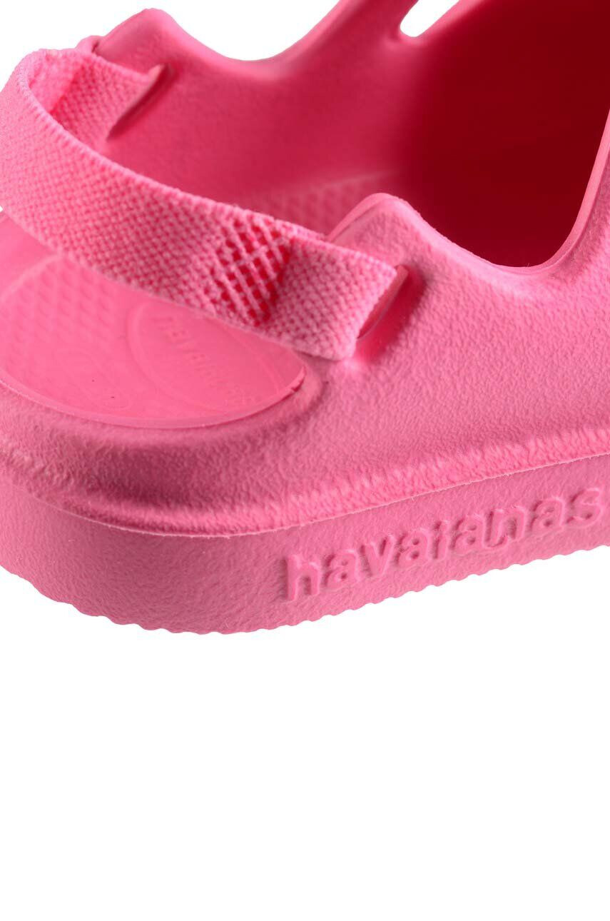 Havaianas sandale copii CLOG culoarea roz - Pled.ro