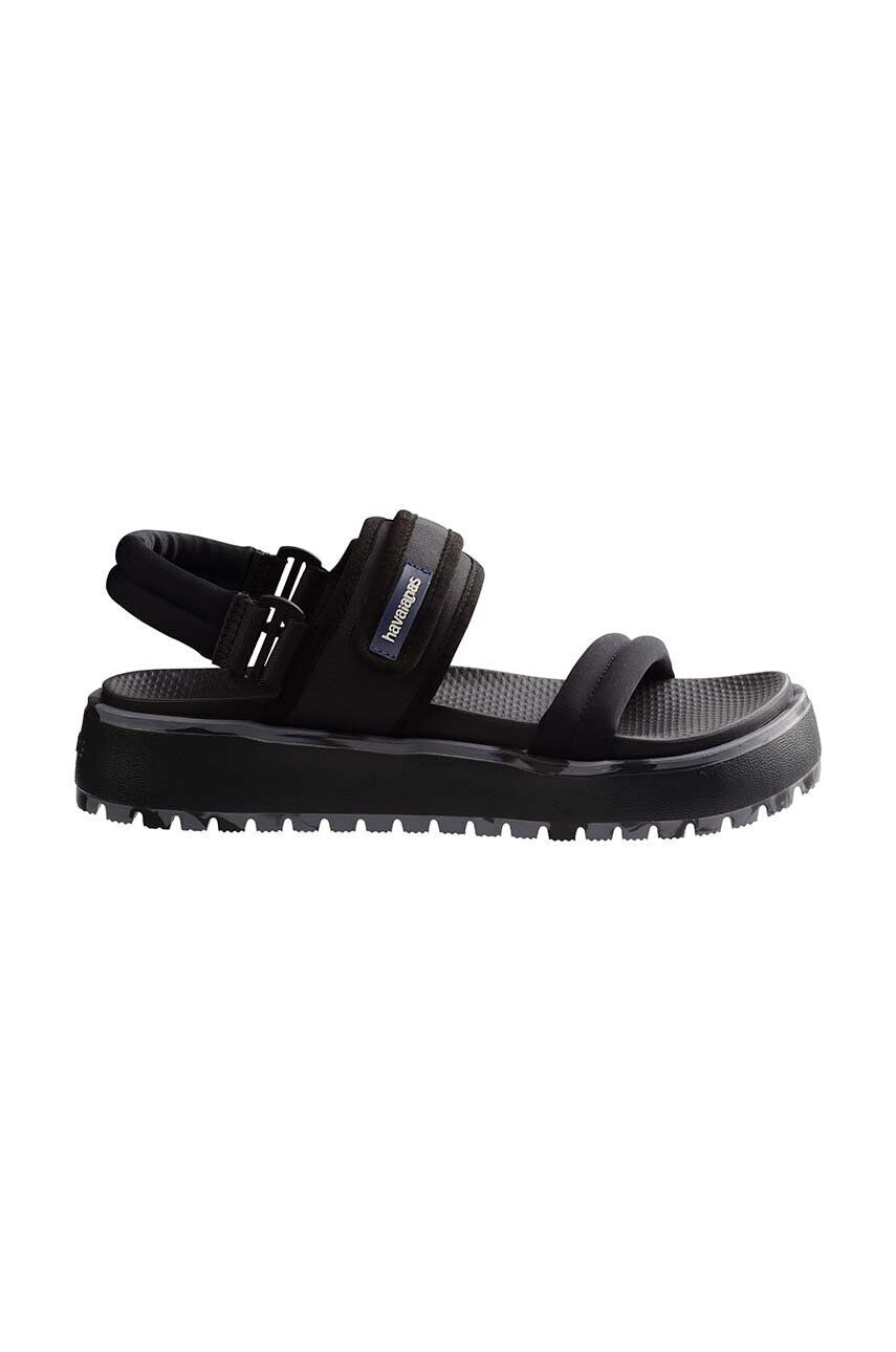 Havaianas sandale STREET SHANGHAI femei culoarea negru 4148458.0090 - Pled.ro