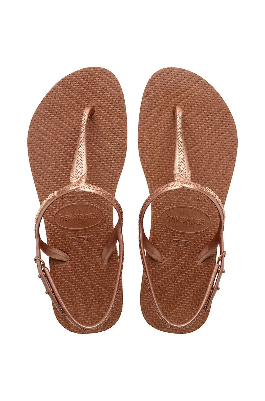 Havaianas sandale Twist femei culoarea rosu - Pled.ro