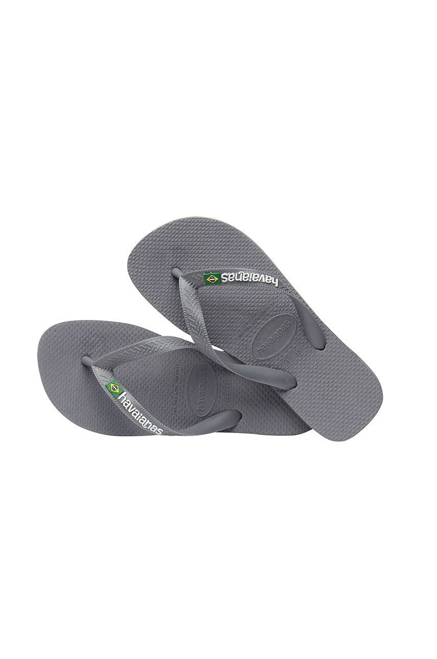 Havaianas Șlapi culoarea gri - Pled.ro