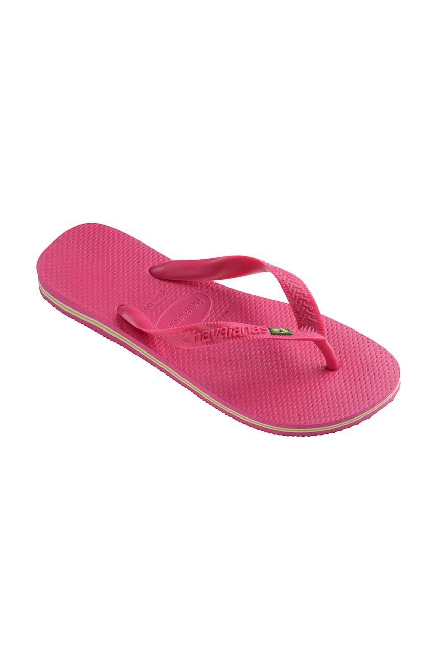 Havaianas slapi femei cu toc plat H4000032-8910P - Pled.ro