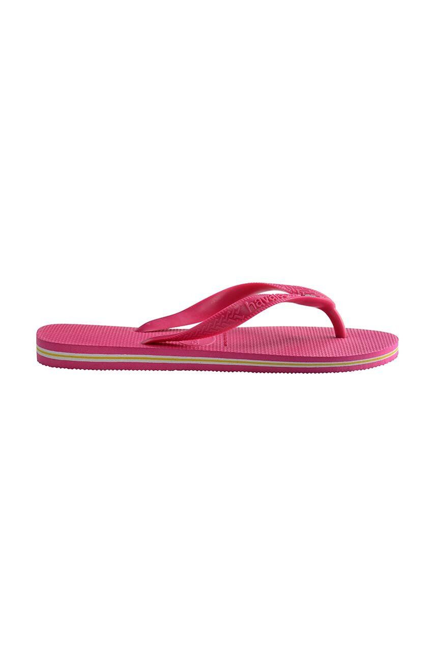 Havaianas slapi femei cu toc plat H4000032-8910P - Pled.ro