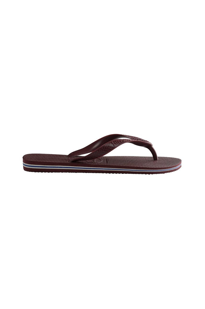 Havaianas Șlapi femei culoarea negru cu toc plat - Pled.ro