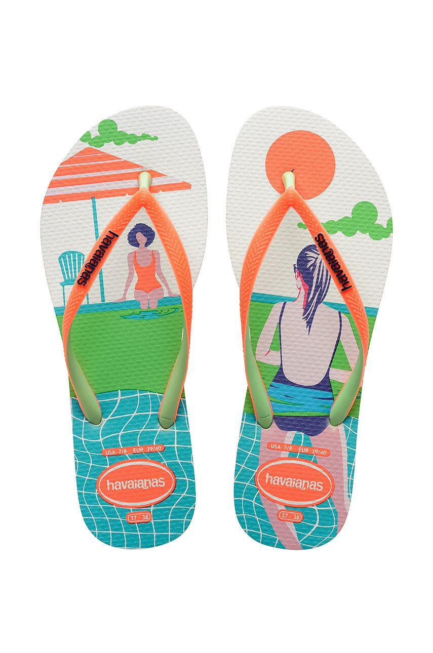 Havaianas Șlapi femei cu toc plat - Pled.ro