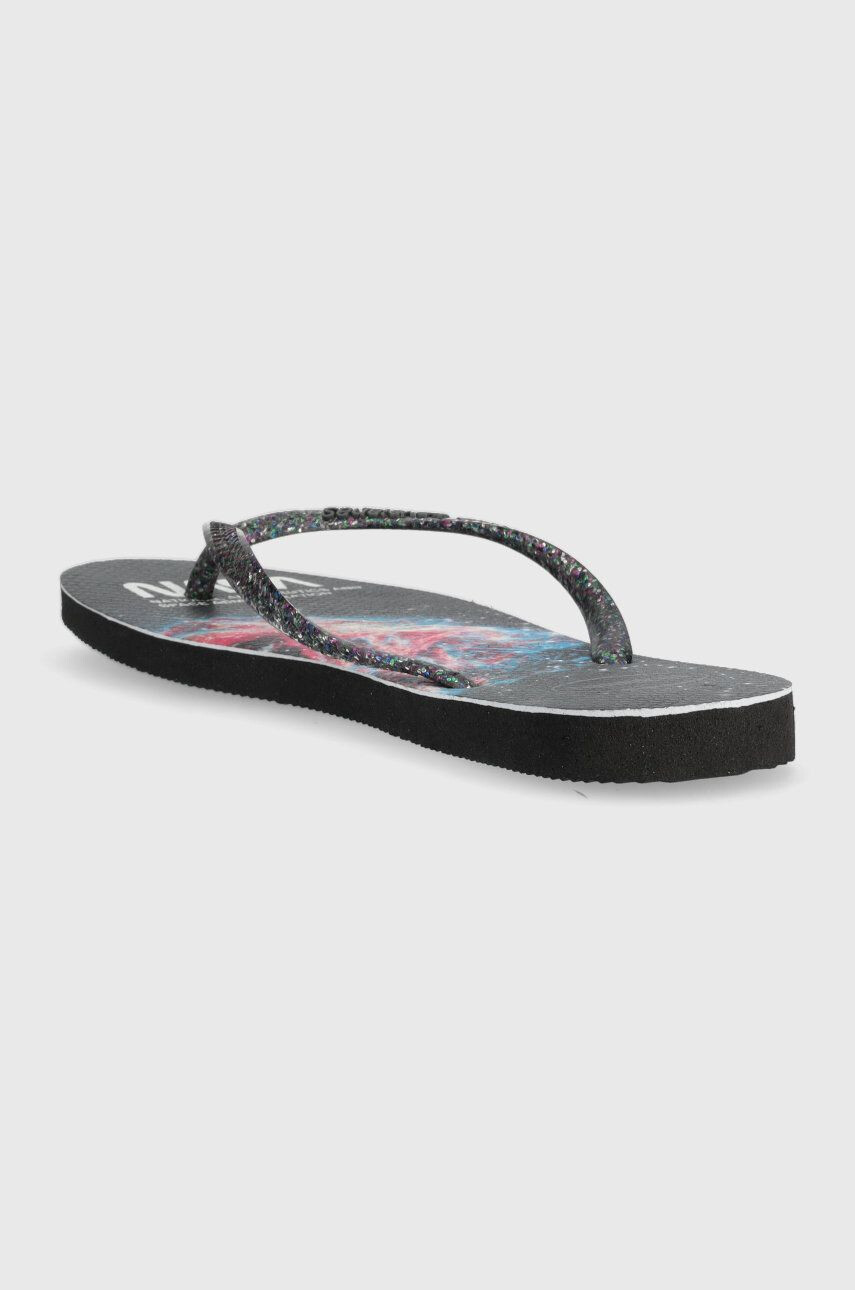 Havaianas slapi 4147261-0090P femei cu toc plat 4147261-0090P - Pled.ro