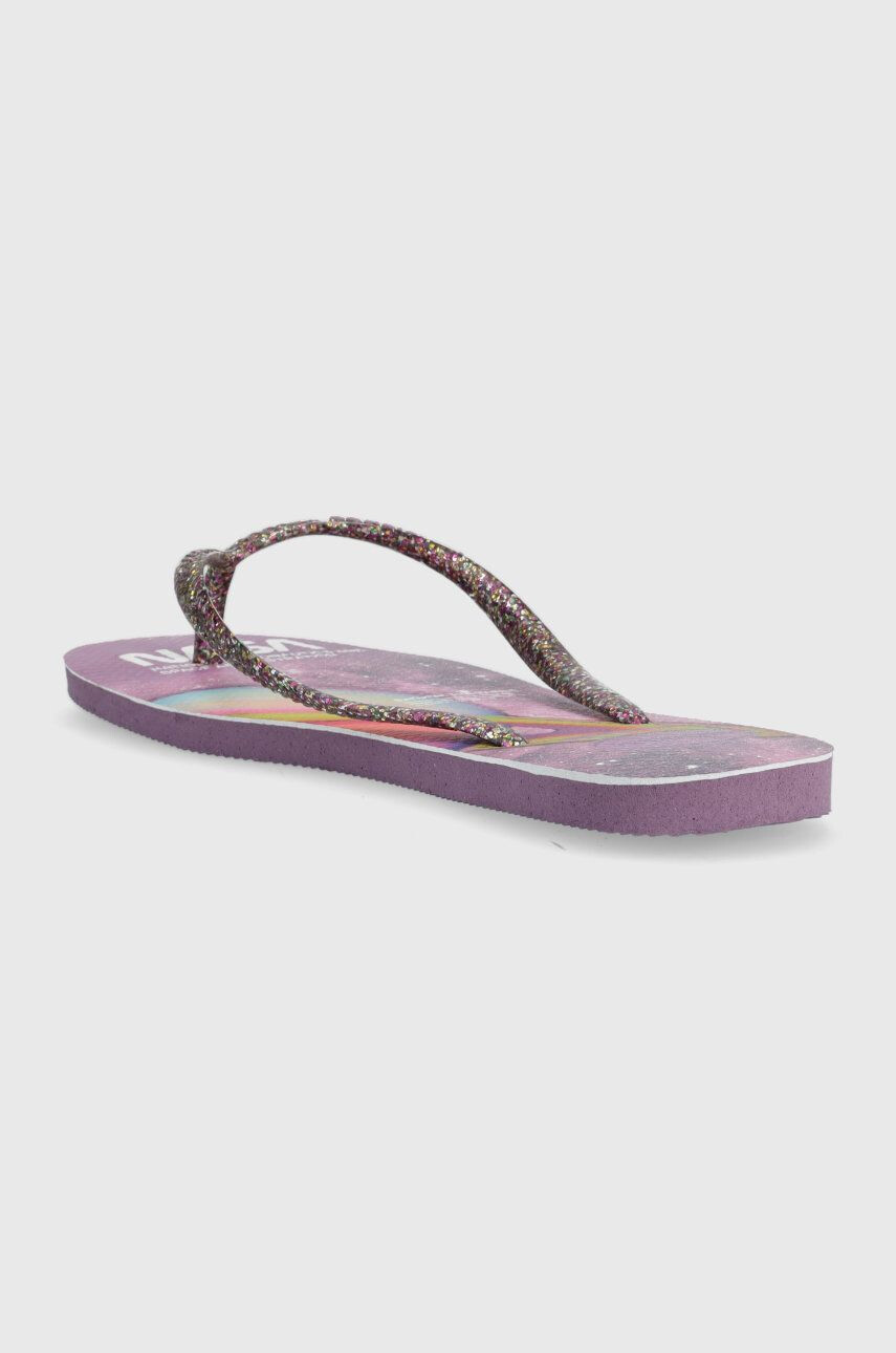 Havaianas slapi 4147261-0602P femei cu toc plat 4147261-0602P - Pled.ro