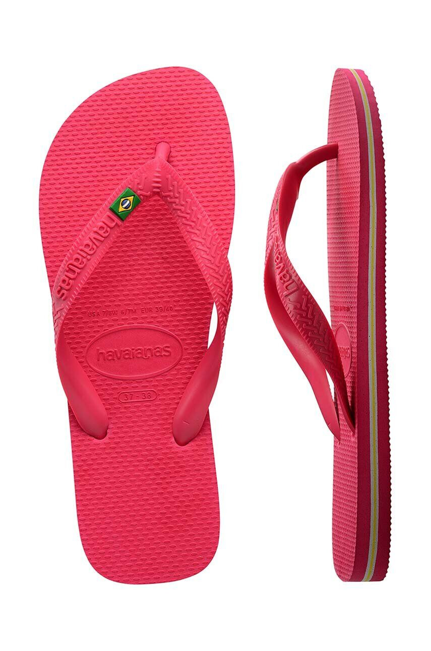 Havaianas slapi BRASIL culoarea roz 4000032.1768 - Pled.ro