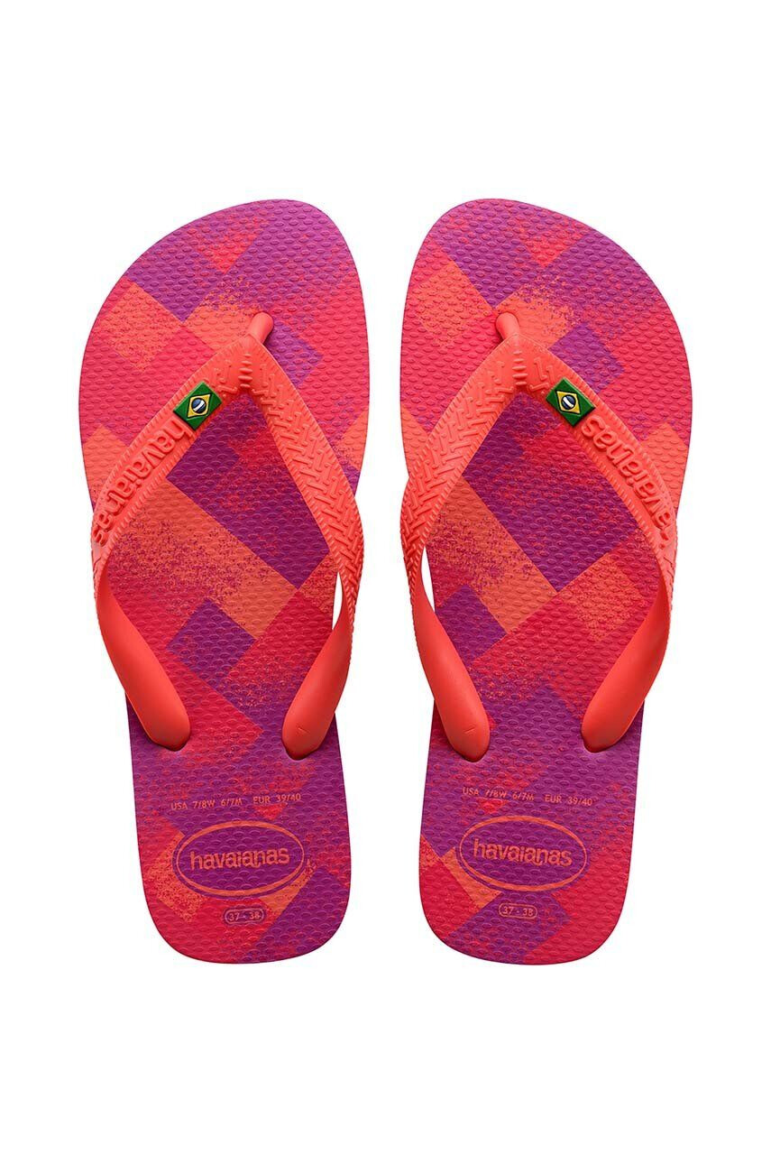 Havaianas slapi BRASIL FRESH culoarea roz 4145745.4622 - Pled.ro