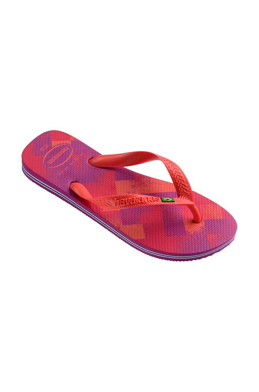 Havaianas slapi BRASIL FRESH culoarea roz 4145745.4622 - Pled.ro