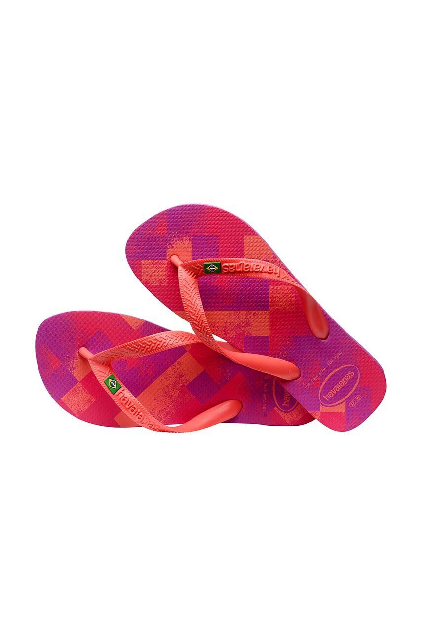 Havaianas slapi BRASIL FRESH culoarea roz 4145745.4622 - Pled.ro