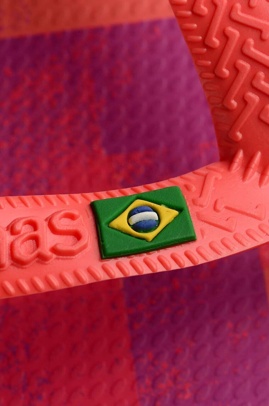 Havaianas slapi BRASIL FRESH culoarea roz 4145745.4622 - Pled.ro