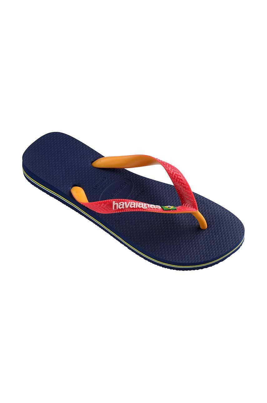 Havaianas slapi BRASIL MIX culoarea albastru marin 4123206.5603 - Pled.ro