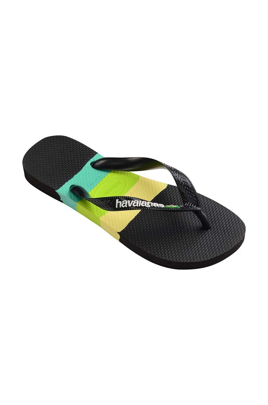 Havaianas slapi BRASIL TECH culoarea negru 4147239.1069 - Pled.ro