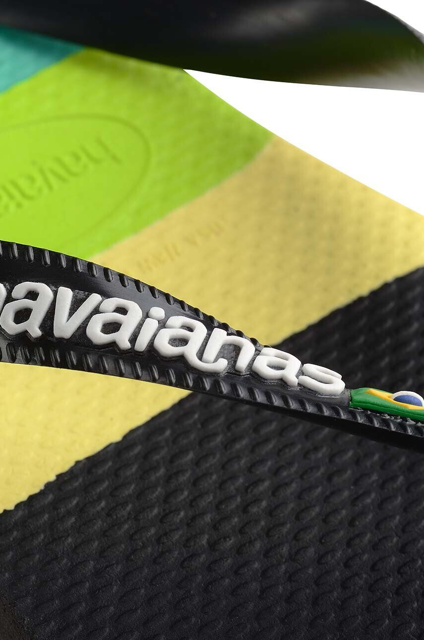 Havaianas slapi BRASIL TECH culoarea negru 4147239.1069 - Pled.ro