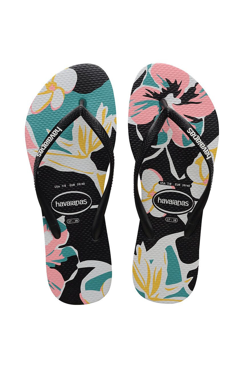 Havaianas slapi Slim Floral Basic - Pled.ro