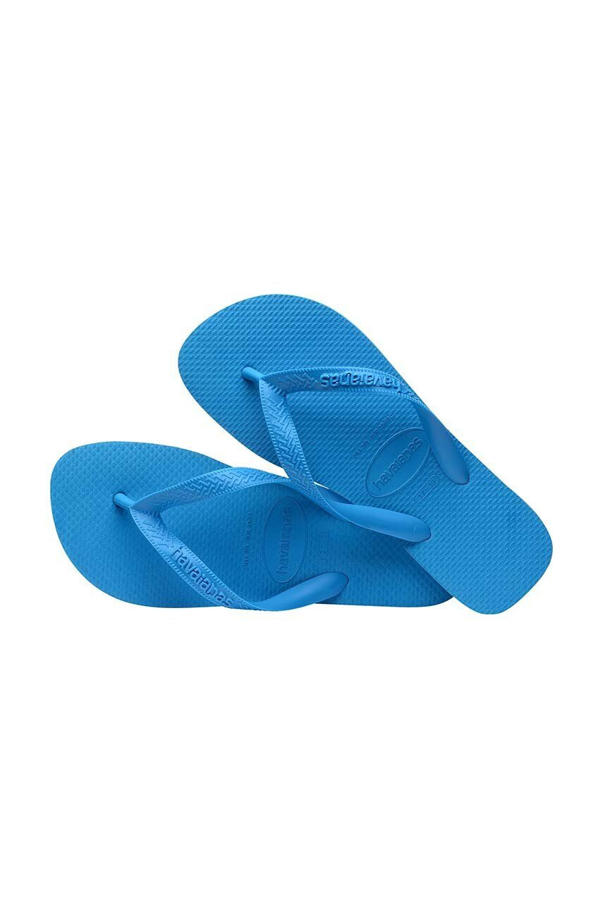 Havaianas slapi TOP femei culoarea galben cu toc plat 4000029.1740 - Pled.ro