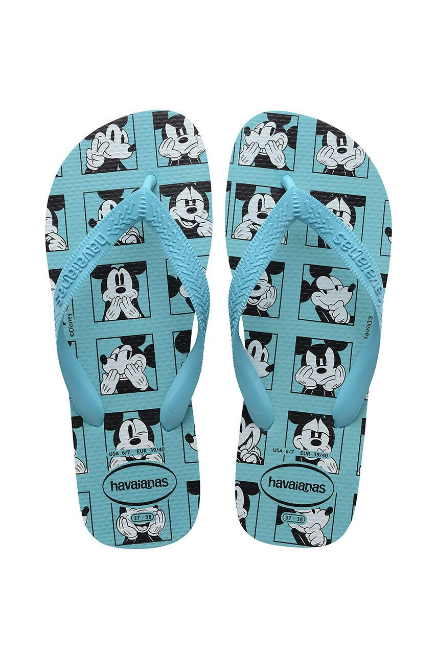 Havaianas slapi Top Disney femei cu toc plat - Pled.ro