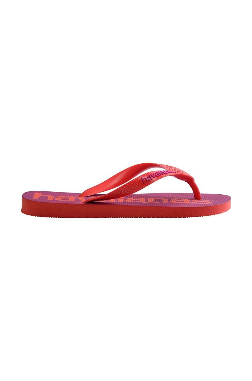 Havaianas slapi TOP LOGOMANIA culoarea violet 4145741.1256 - Pled.ro