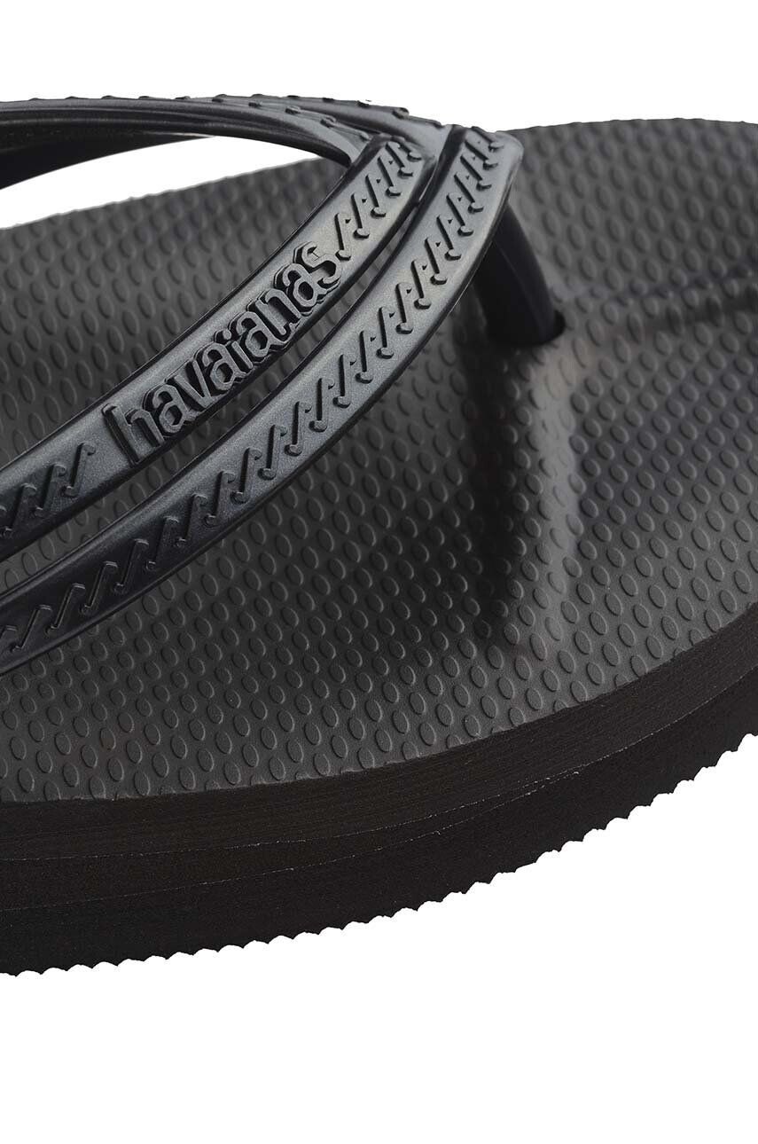 Havaianas slapi WEDGES femei culoarea negru toc pana 4146317.0090 - Pled.ro