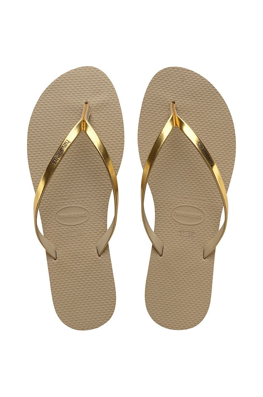 Havaianas slapi You Metallic - Pled.ro