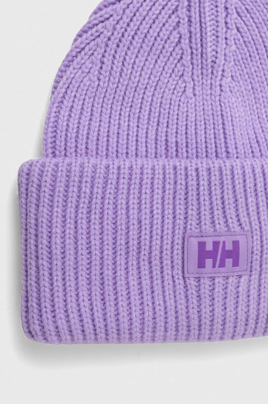 Helly Hansen caciula culoarea violet din tricot gros - Pled.ro