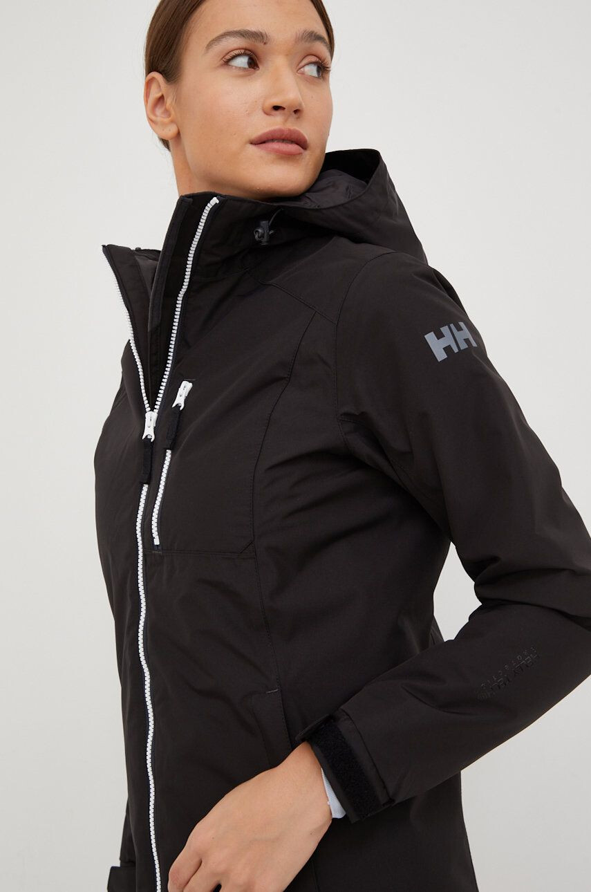 Helly Hansen geaca femei culoarea negru de tranzitie - Pled.ro