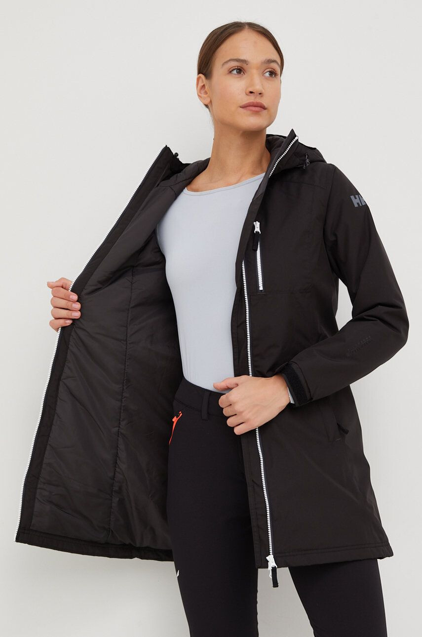 Helly Hansen geaca femei culoarea negru de tranzitie - Pled.ro