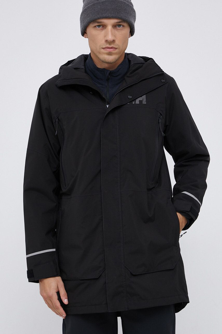 Helly Hansen geacă DUBLINER INSULATED JACKET bărbați culoarea negru de tranziție 53117 - Pled.ro