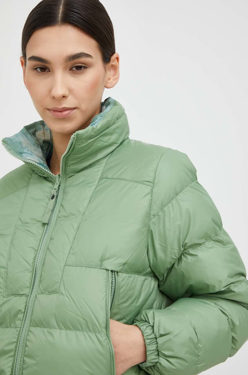 Helly Hansen geacă reversibilă femei culoarea verde de iarna - Pled.ro