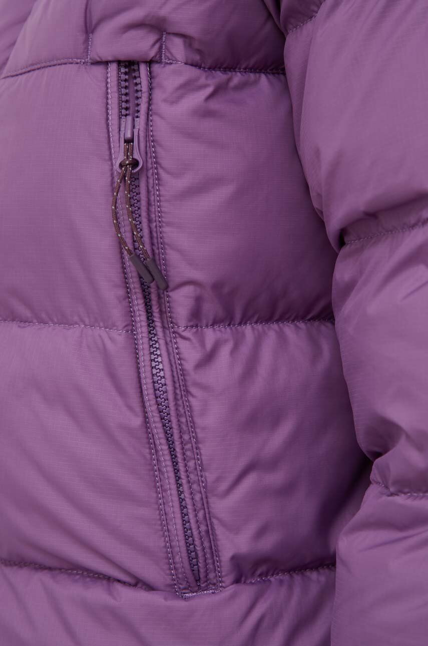 Helly Hansen geaca cu doua fete femei culoarea violet de iarna oversize - Pled.ro