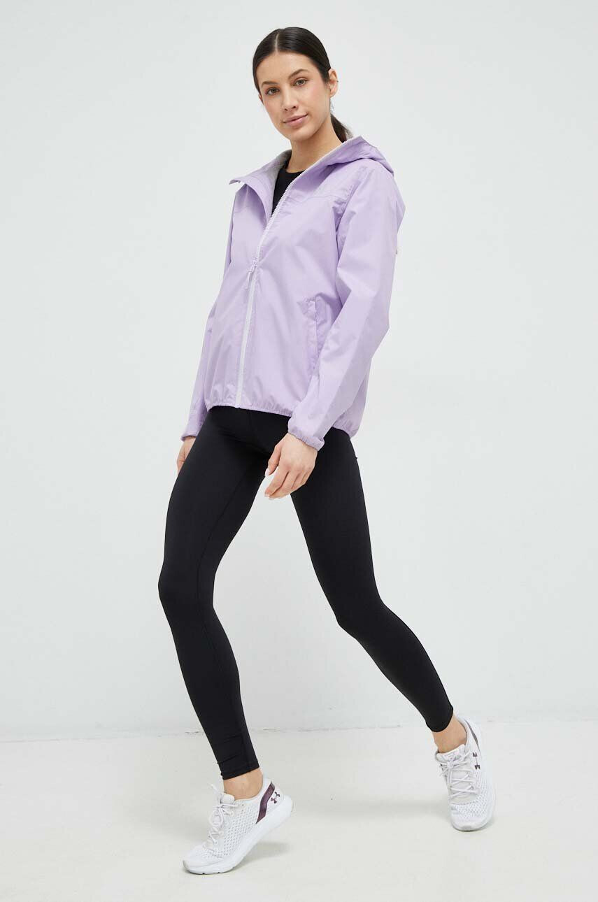 Helly Hansen geacă de ploaie Belfast II femei culoarea violet 53433-990 - Pled.ro