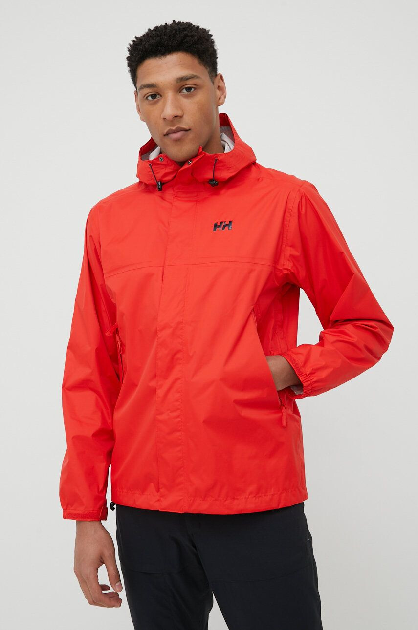 Helly Hansen geacă de ploaie Loke barbati culoarea rosu 62252-402 - Pled.ro