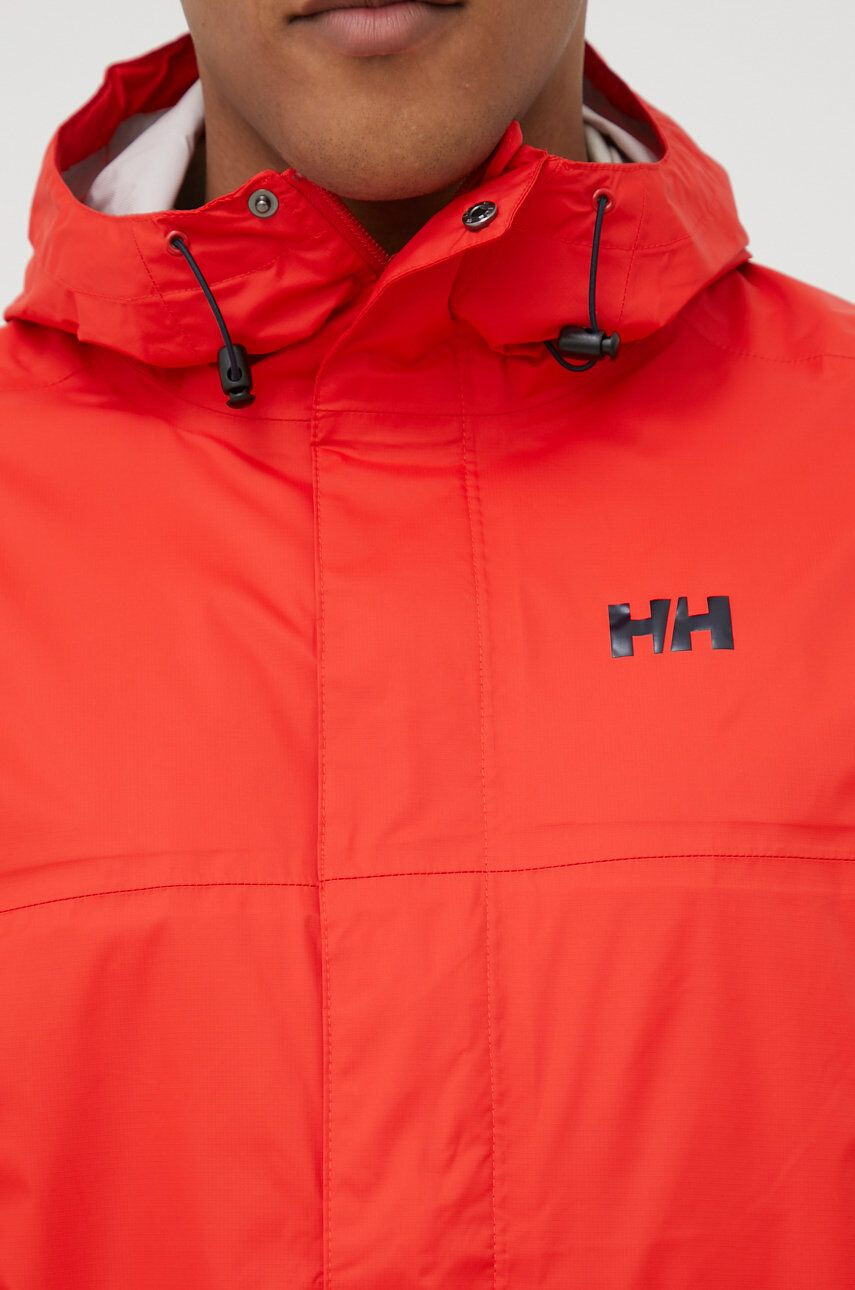 Helly Hansen geacă de ploaie Loke barbati culoarea rosu 62252-402 - Pled.ro