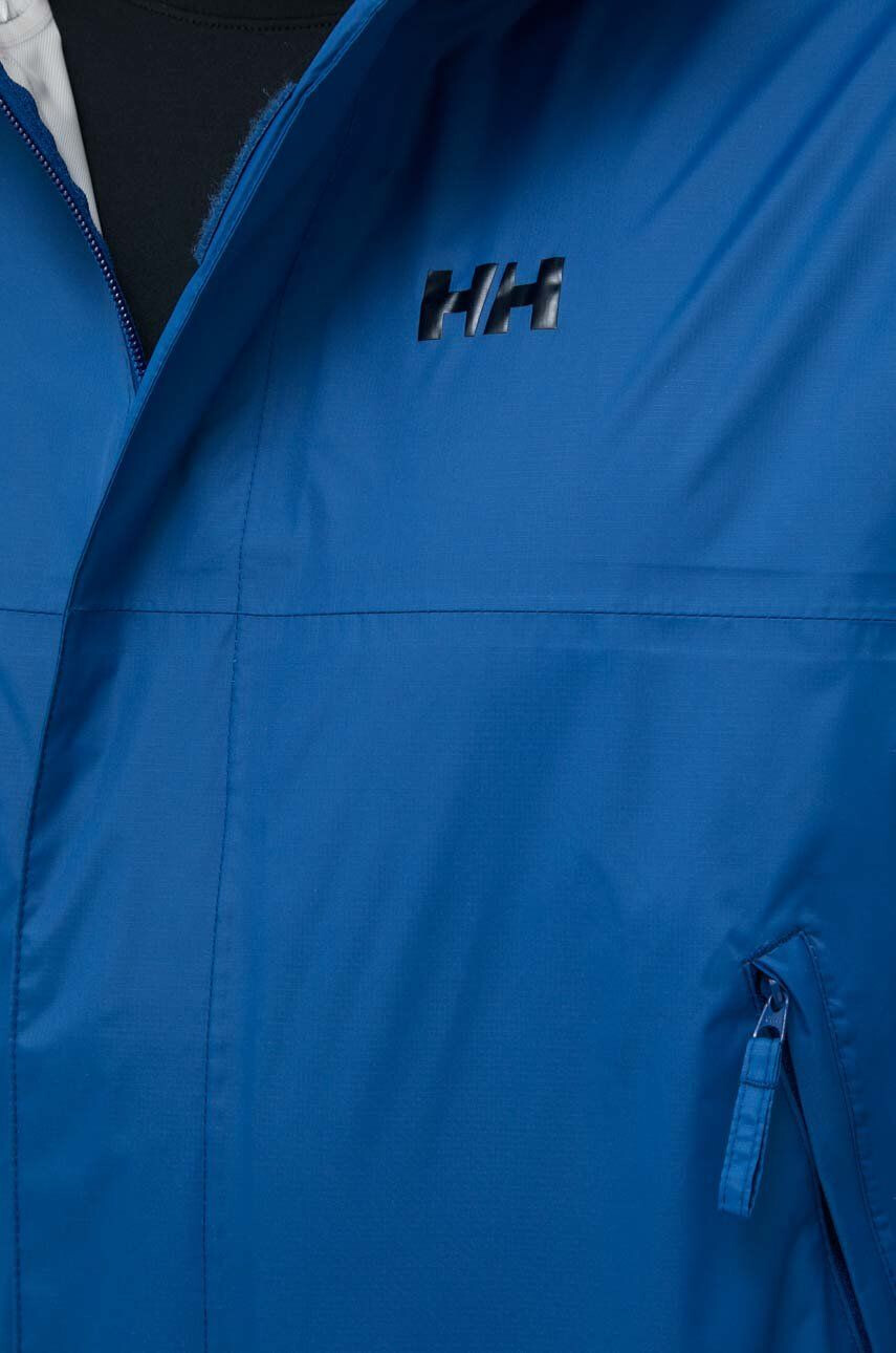 Helly Hansen geacă de ploaie loke barbati culoarea albastru marin 62252-402 - Pled.ro