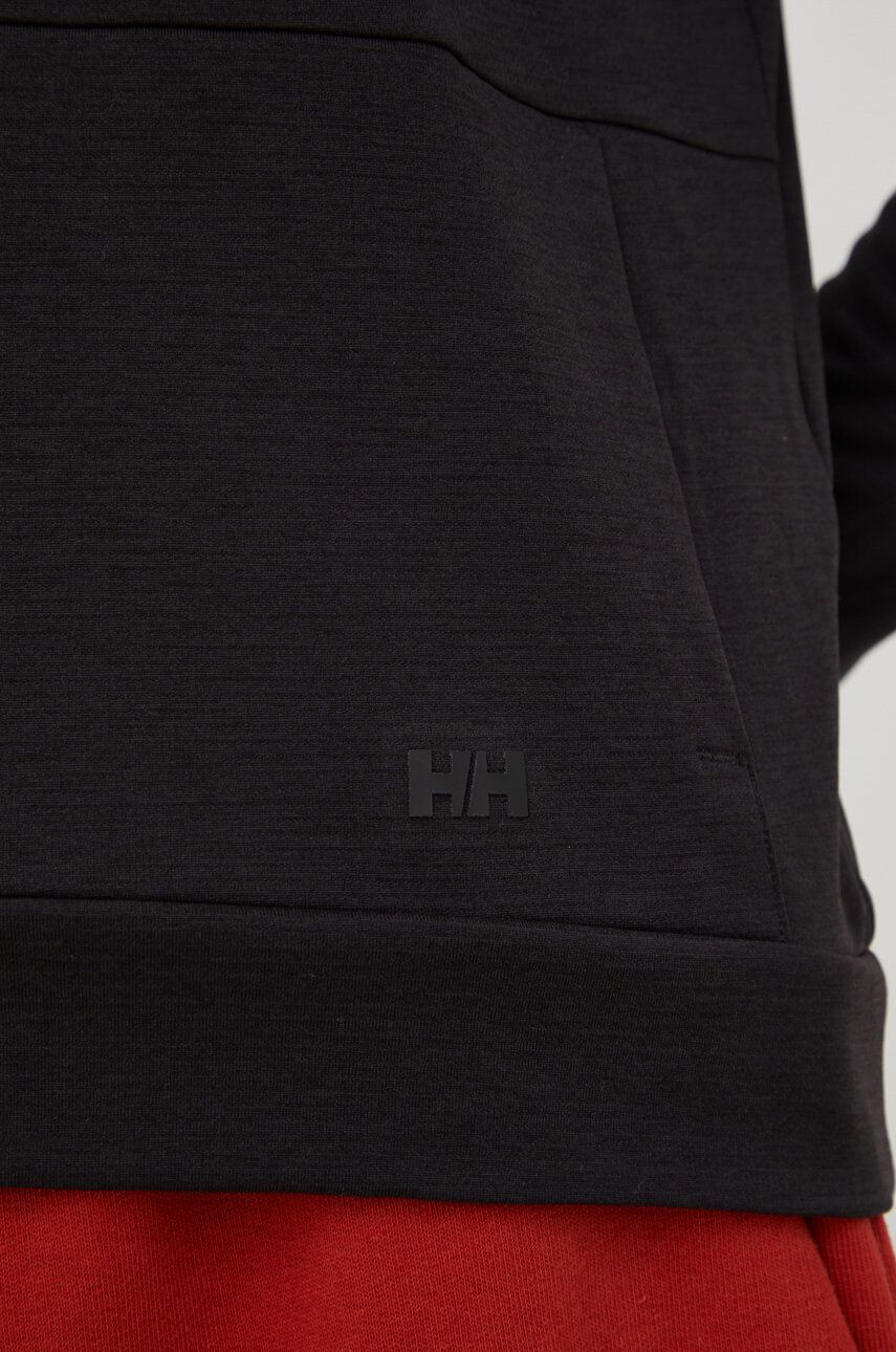 Helly Hansen hanorac Lifa Tech femei culoarea negru cu glugă neted - Pled.ro