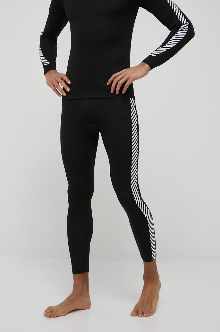 Helly Hansen jambiere funcționale culoarea negru - Pled.ro