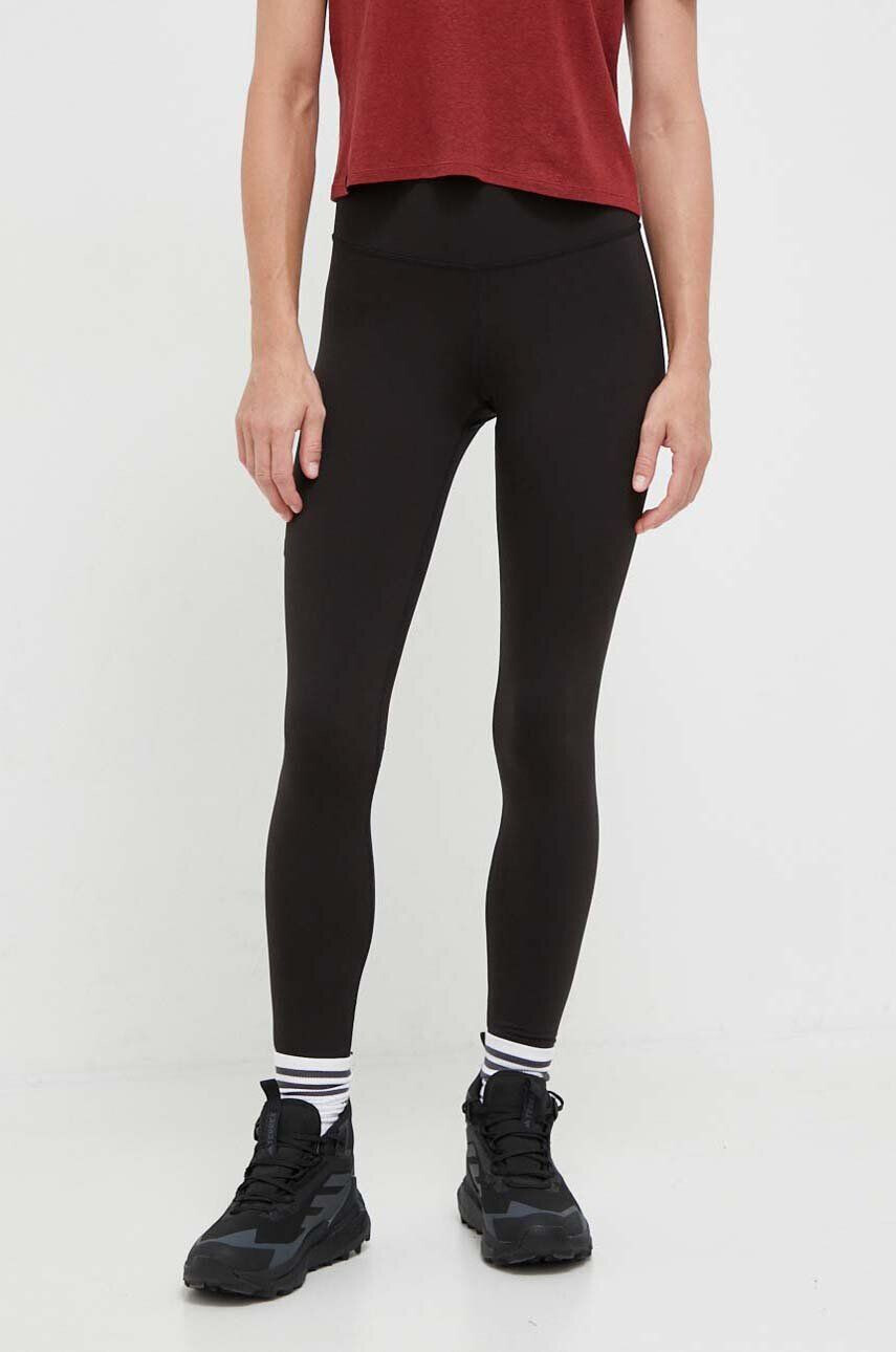 Helly Hansen leggins sport Roam femei culoarea negru neted - Pled.ro