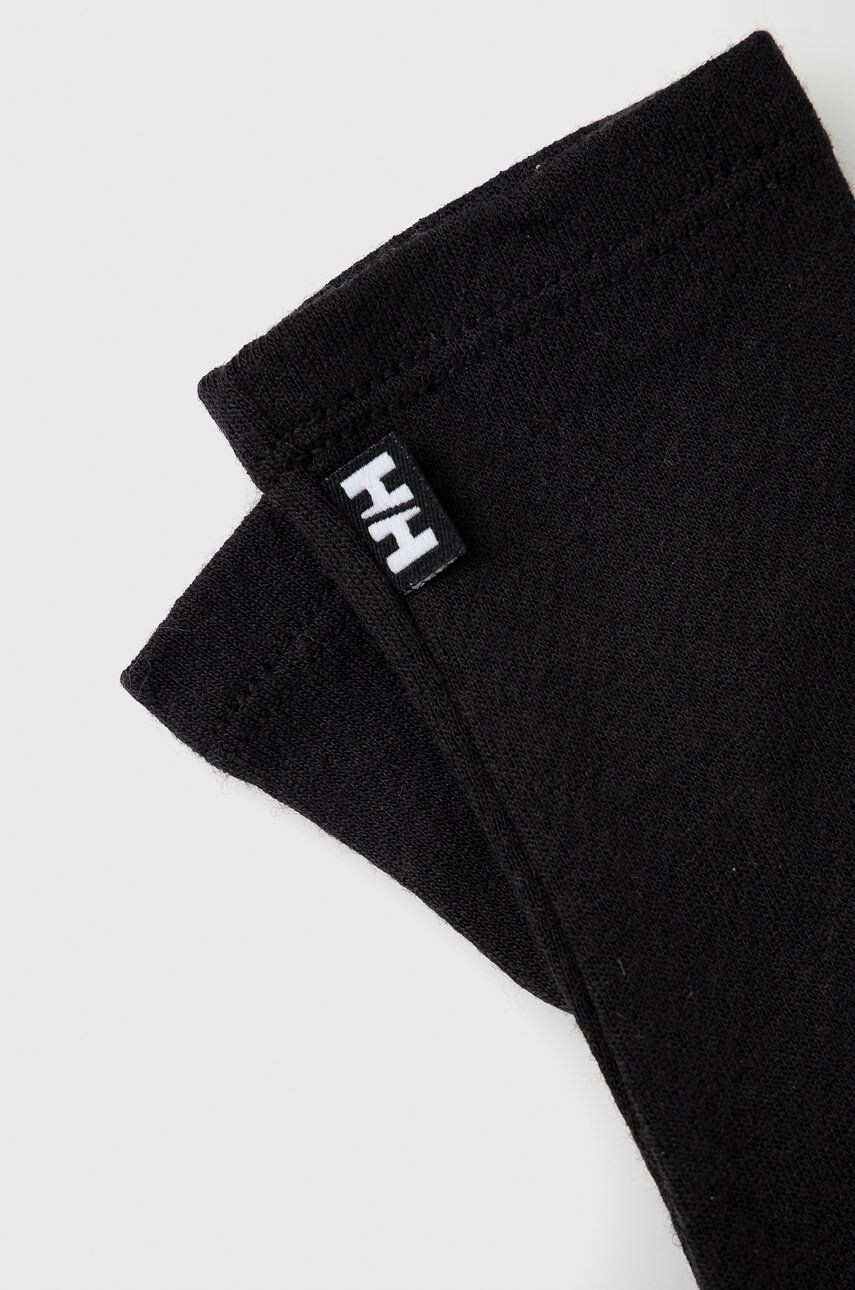 Helly Hansen Mănuși de lână culoarea negru - Pled.ro