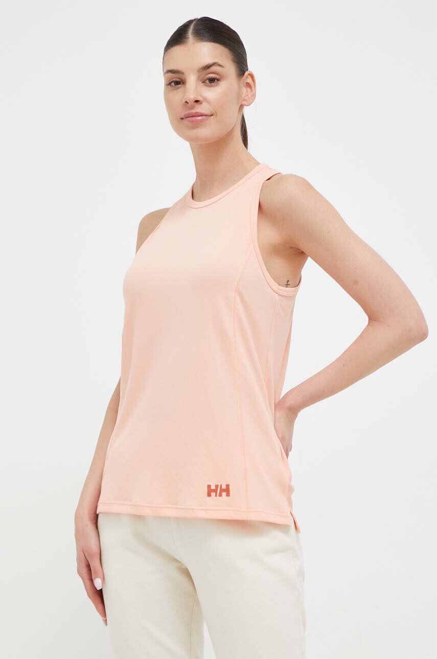 Helly Hansen top sport Solen femei culoarea portocaliu - Pled.ro