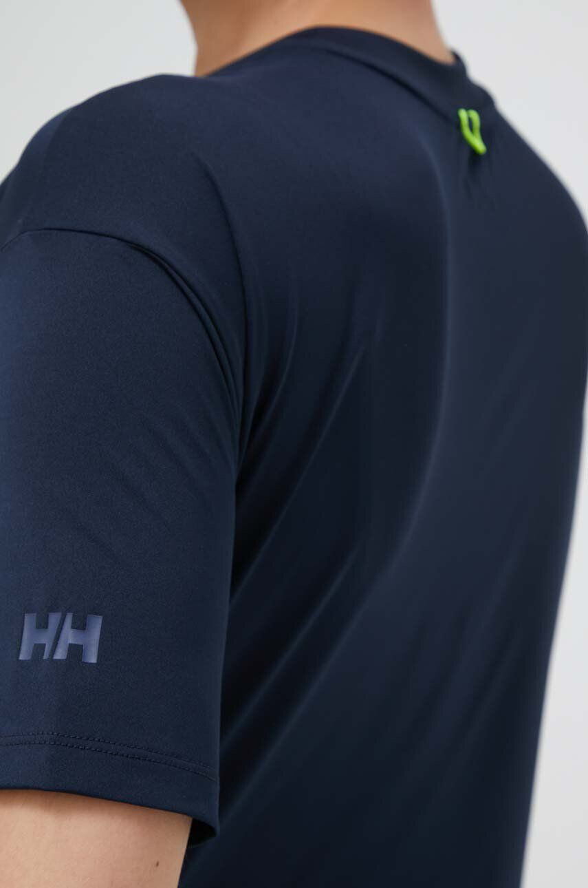 Helly Hansen tricou sport culoarea albastru marin - Pled.ro