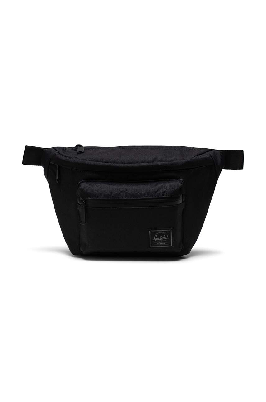 Herschel borseta Pop Quiz Hip Pack culoarea negru - Pled.ro