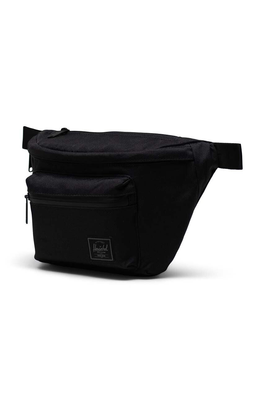 Herschel borseta Pop Quiz Hip Pack culoarea negru - Pled.ro