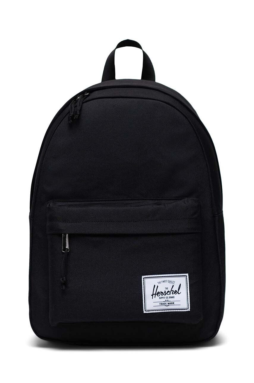 Herschel rucsac 11377-00001-OS Classic Backpack culoarea negru mare neted - Pled.ro