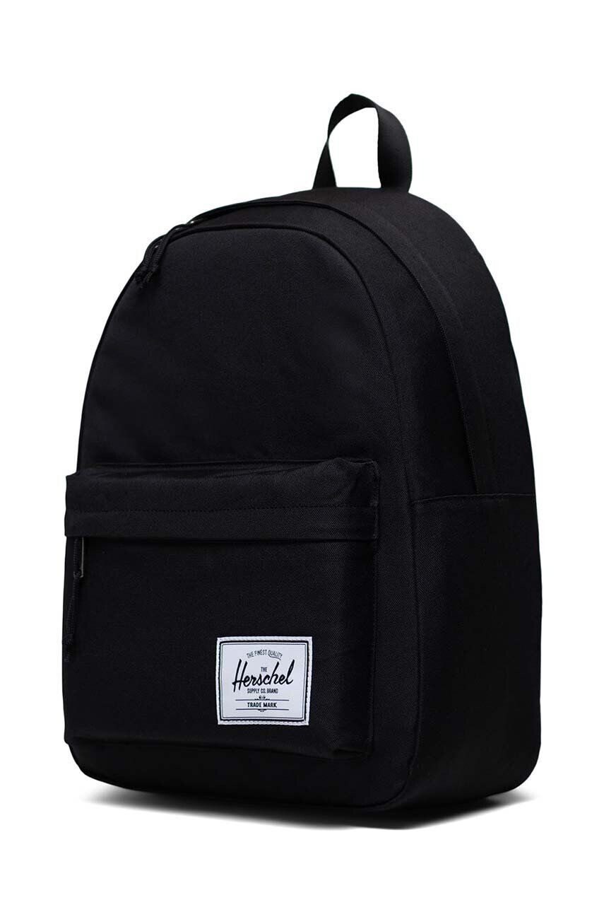 Herschel rucsac 11377-00001-OS Classic Backpack culoarea negru mare neted - Pled.ro