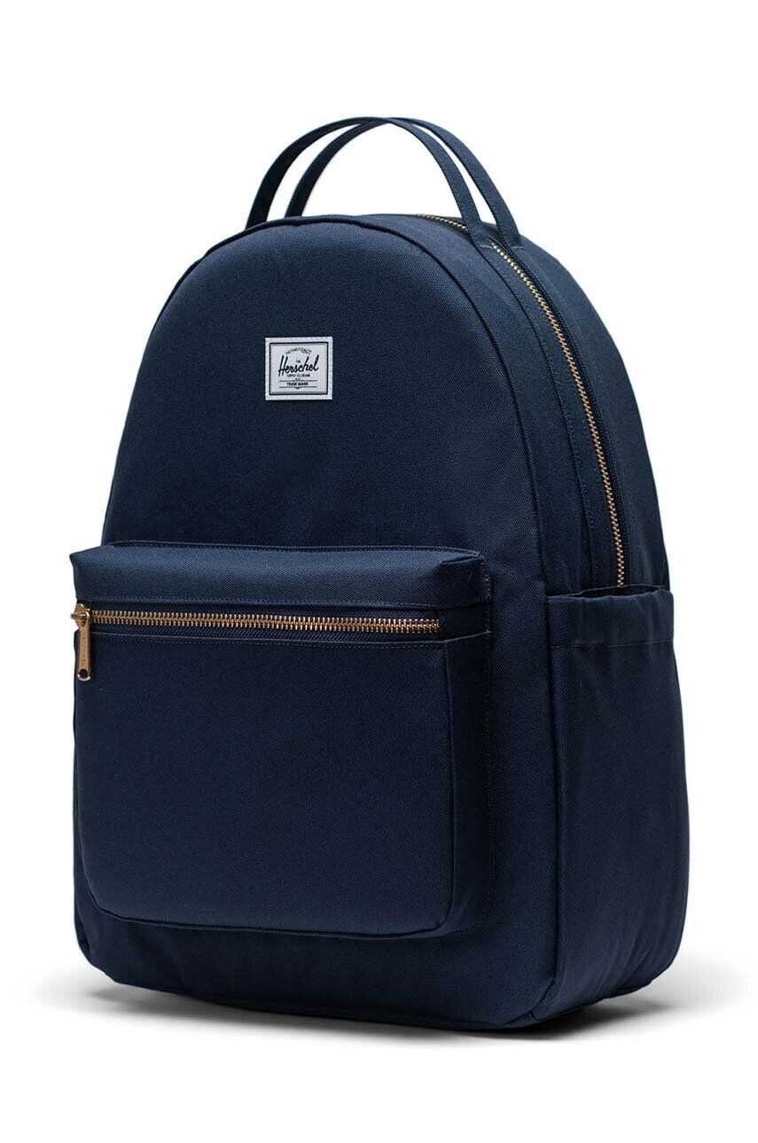 Herschel rucsac 11392-00007-OS Nova Backpack culoarea albastru marin mare neted - Pled.ro