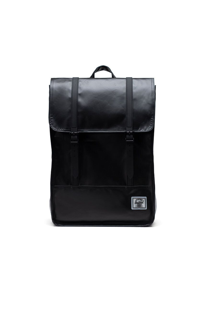 Herschel Rucsac 10999-00001-OS Weather Resistant culoarea negru mare material neted - Pled.ro