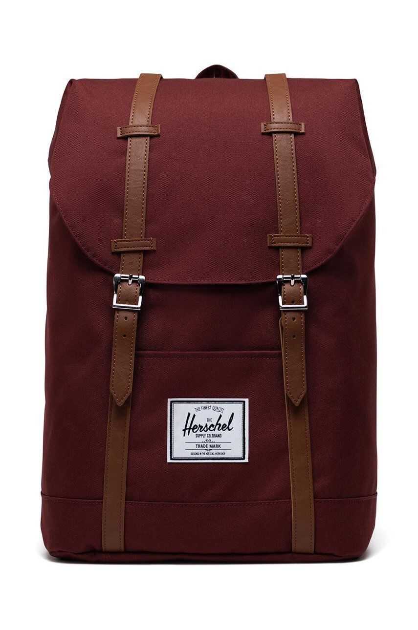 Herschel rucsac culoarea portocaliu mare neted - Pled.ro